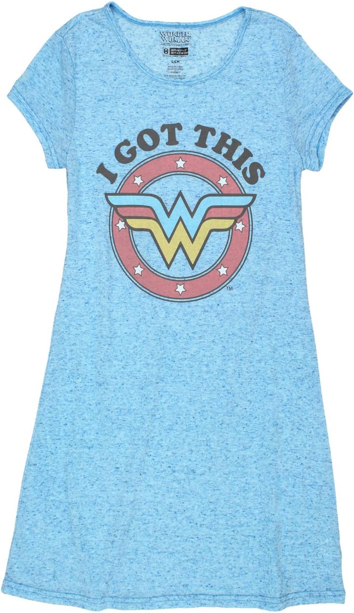Wonder Woman Juniors Plus Nightshirt Pajamas (Teen/Adult)