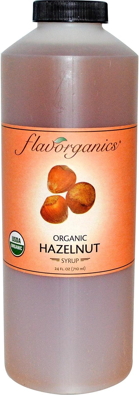 Flavorganics Organic Hazelnut Syrup, 24 Ounce