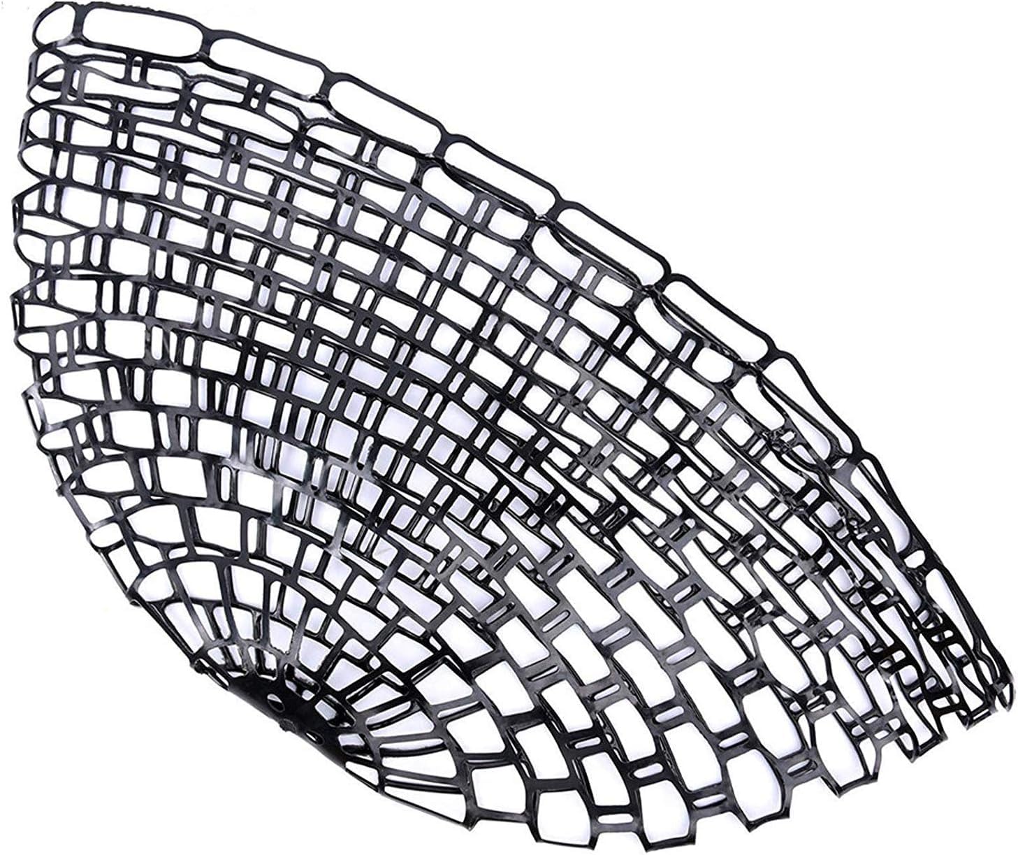 MAXIMUMCATCH Maxcatch Rubber Net Replacement for Fly Fishing Landing Net (Circumference:96/116cm) (Black, Circumference - 116cm)