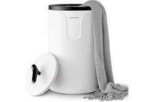 USHOWER Towel Warmers for Bathroom, 20L Large Towel Warmer Bucket for Spa & Massage, Auto Shut-Off Towel Heater Fits Two 40"x70" Oversized Towels, Blankets, Bathrobes, PJ's