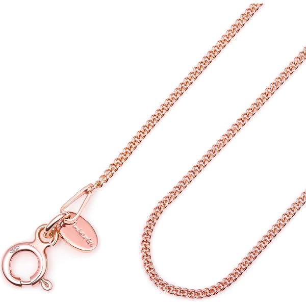 COLLANA A CATENA Diamantata In Oro Giallo 375 40Cm EUR 178,08 - IT