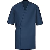 Red Kap Men's Collarless Butcher Wrap