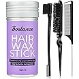 Boslance Slick Hair Wax Stick for Flyaways, Smoothing Pomade Gel for Women, Hair Gel, 2.7 fl. oz (1 wax stick + 3 Brushes)