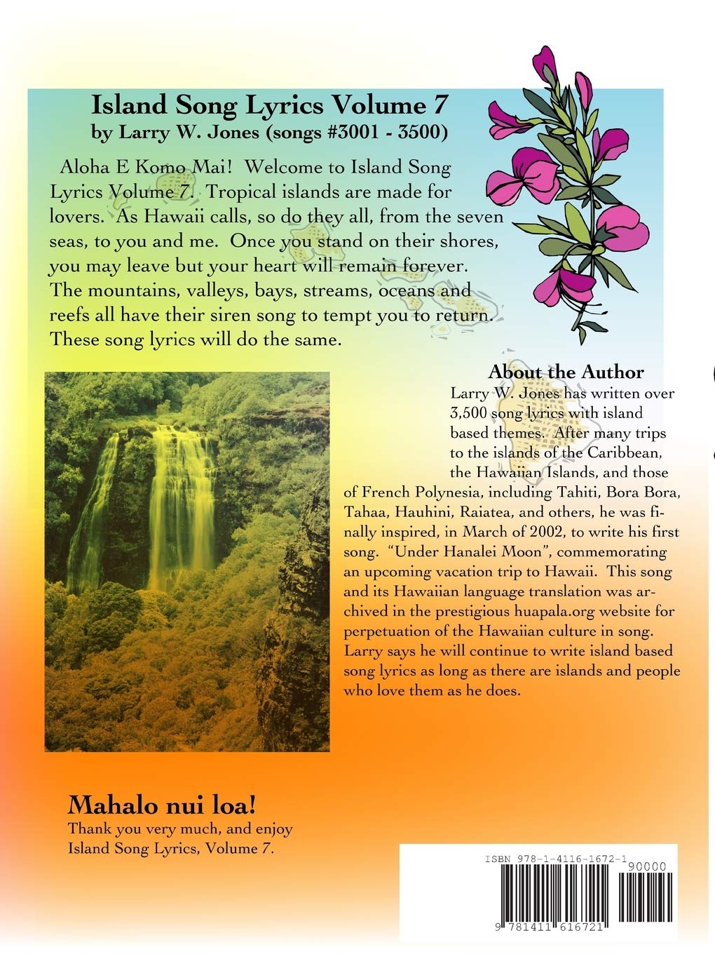 Island Song Lyrics Volume 7 Songs 3001 3500 Jones Larry W Amazon Com Books Island Song Lyrics Volume 7 Songs 3001 3500 Jones Larry W Amazon Com Books