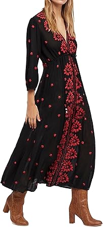 amazon ladies long dresses