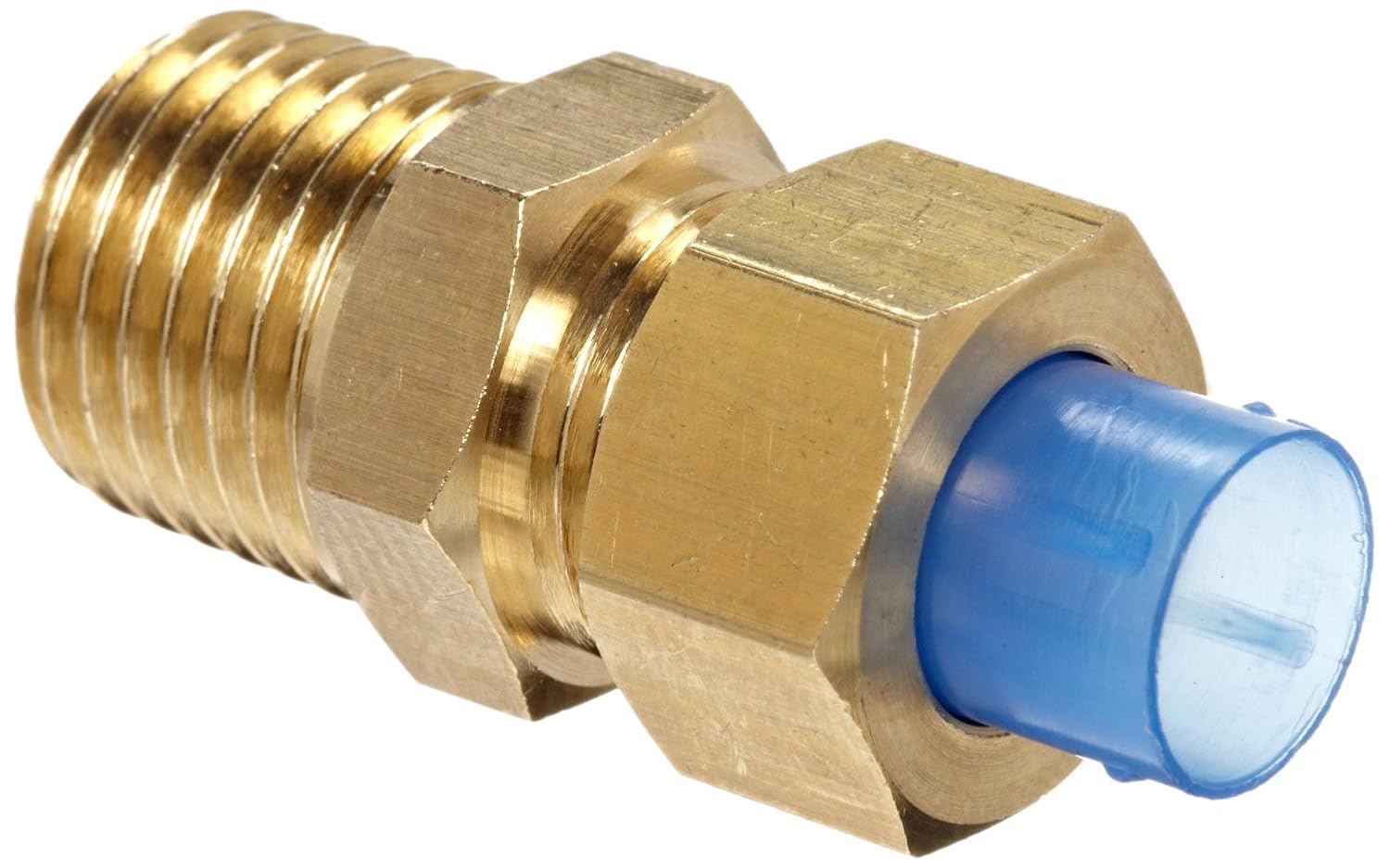 SMC KFH10N02 Brass Insert Tube Fitting, Connector, 10 mm Tube OD x 7.5