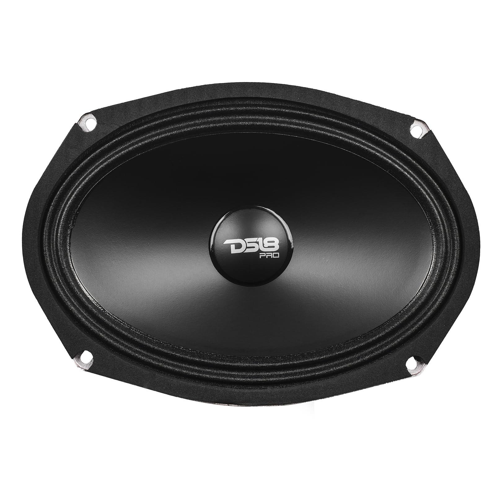 DS18 PRO-SM69.2 6x9 Shallow Water Resistant Cone Mid-Range Loudspeaker 500W Max Power, 250W RMS, 2 Ohms - Perfect for Motorcycle Applications (1 Speaker)