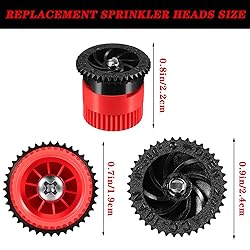 Honoson 16 Pcs Variable Arc Nozzle Radius High
