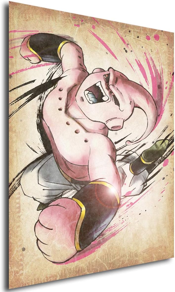 General Limited Poster Dragon Ball Wanted Majin Bu - Formato A3 (42x30 cm)