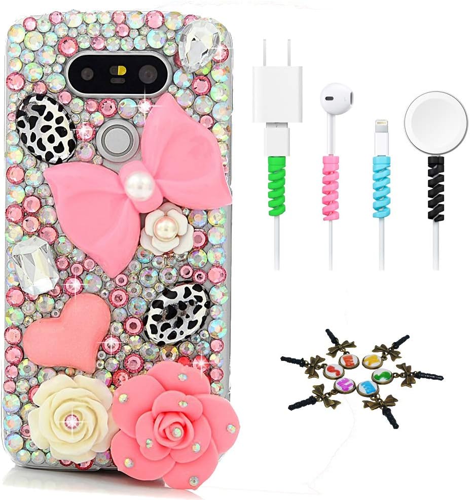 Best lg stylo 3 case pink hearts