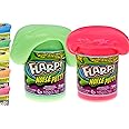 JA-RU Flarp Noise Putty Scented Squishy Sensory Toys for Easter, Autism Stress Toy, Great Party Favors Fidget for Kids and Adults Boys & Girls. (2 Units Assorted) 41-2p