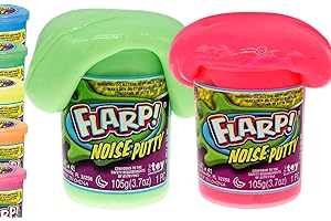 JA-RU Flarp Noise Putty Scented Squishy Sensory Toys for Easter, Autism Stress Toy, Great Party Favors Fidget for Kids and Adults Boys & Girls. (2 Units Assorted) 41-2p
