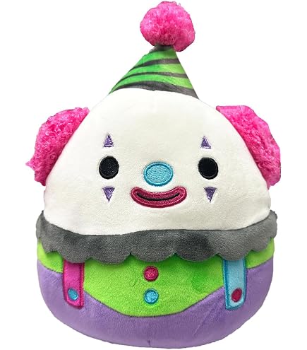 Squishmallow Ms. K Il Clown 10" – Peluche Raro Esclusivo Halloween 2024 – Nuovo Con Etichetta