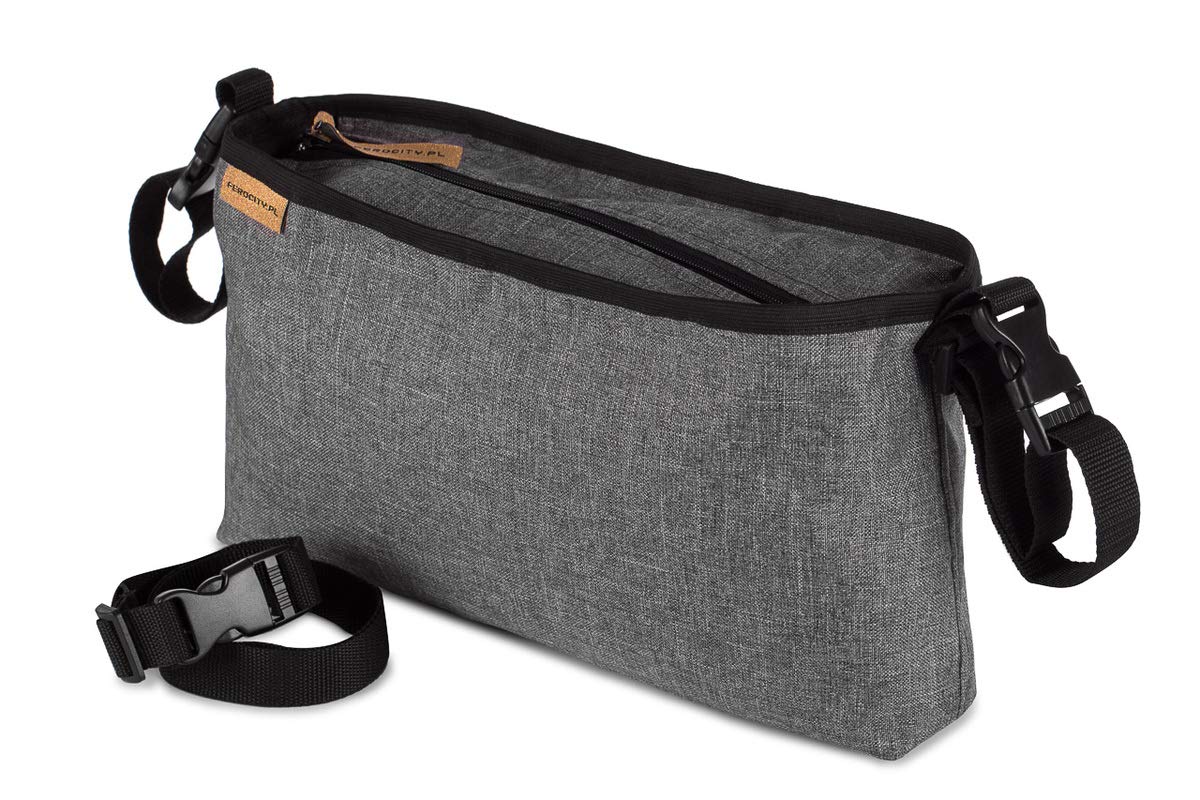 Buggy Organiser Baby Stroller Bag Multifunctional Waterproof Pushchair Len Grey [075]