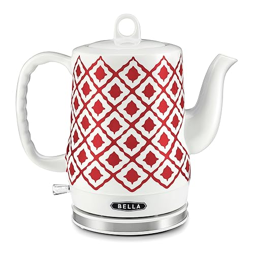 Bella Electric Kettle BELLA Liter Glass Electric Kettle, Quickly