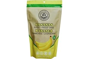 Crunchy Orchard Freeze-Dried Banana Slices – 100% Natural Vegan snacks, No Sugar, Low Calorie snacks, Gluten-Free, 110g (3.88