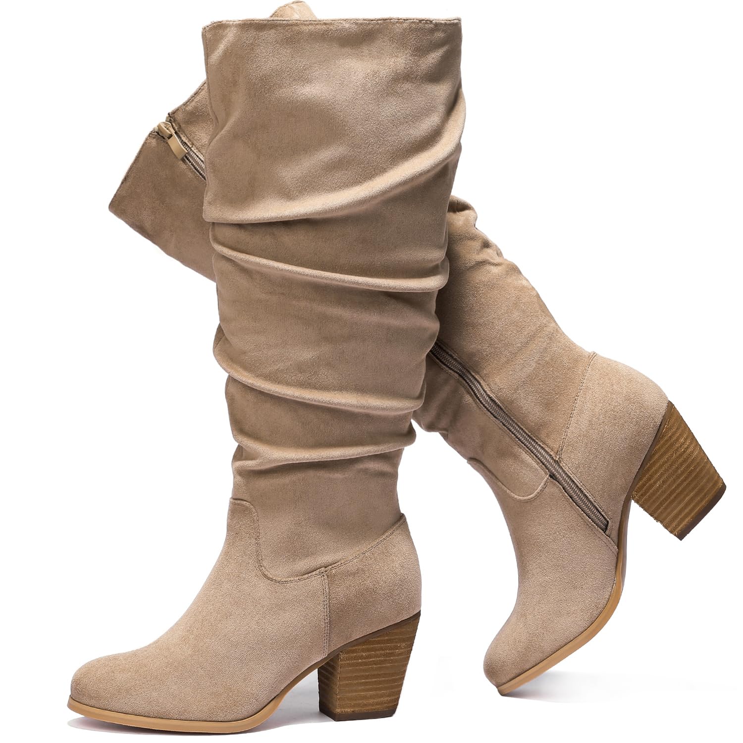 Luoika Women's Extra Wide Calf Knee High Boots, Wide Width Plus Size — free download