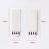 JELLYSUB 32 Pairs Medium Picture Hanging Strips White Heavy Duty view 2
