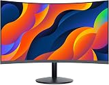 KOORUI 27 Inch Curved Monitor 1080P 144Hz LED HDMI VGA Tilt Eye Care view 2
