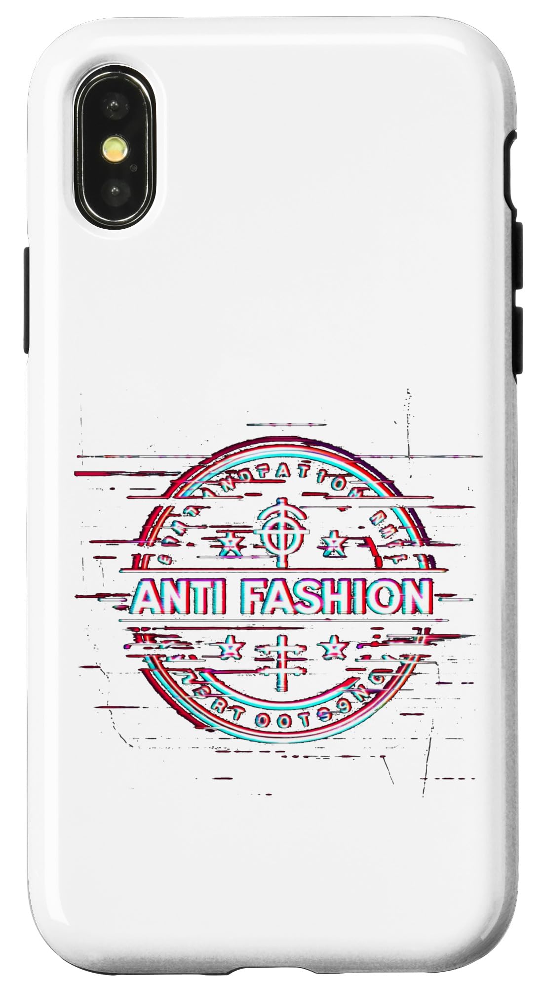 iPhone X/XS Anti Fashion logo graphic Case