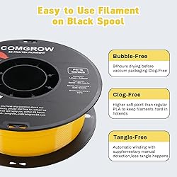 Comgrow PETG 3D Printer Filament 1.75mm, High