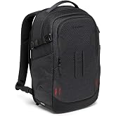 Manfrotto PRO Light Backloader S, Professional Camera Backpack, Top and Rear Access, Double Tripod Attachment, Padded Backpack with Interchangeable Dividers, Black