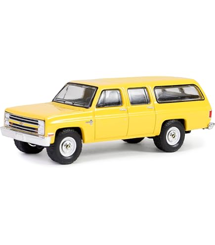 Auto World 1966 Chevrolet Suburban Blu – Modellino Diecast Scala 1:64, Edizione Limitata