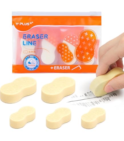Amazon.com: Gekiochi kun 2 Piece Scented Mint Plastic Eraser