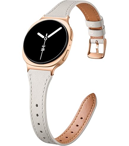 Galaxy Watch Active 2 ゴールド 40mm Samsung Galaxy Watch Active 2 Stainless Steel Leather Band 40mm