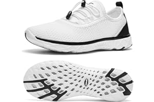 ALEADER Men's Stylish Water Shoes, Quick-Dry Xdrain Water Sneakers, Lightweight & Comfort Footed