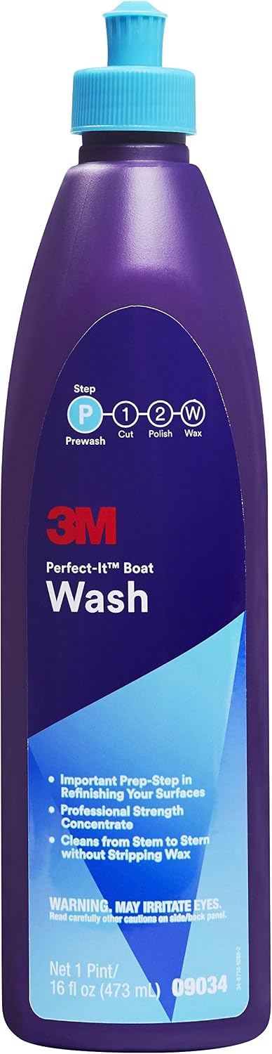 3 M uu-0063 - 2315 6 Boat Wash Cleaner 473 ml, 473 ml (Pack of 1)