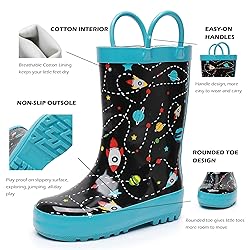 WTW Toddler and Kids Rain Boots Unisex-Child