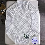 Casabella Extra Deep Quilted Mattress Protector 12 Double Poly/Cotton view 5