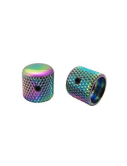 Chrome Electric Guitar Knobs
 - Brass Dome Control Potentiometer Knob Replacement For Precision Electric Guitar Or Bass Guyker 2 Pcs Guitar