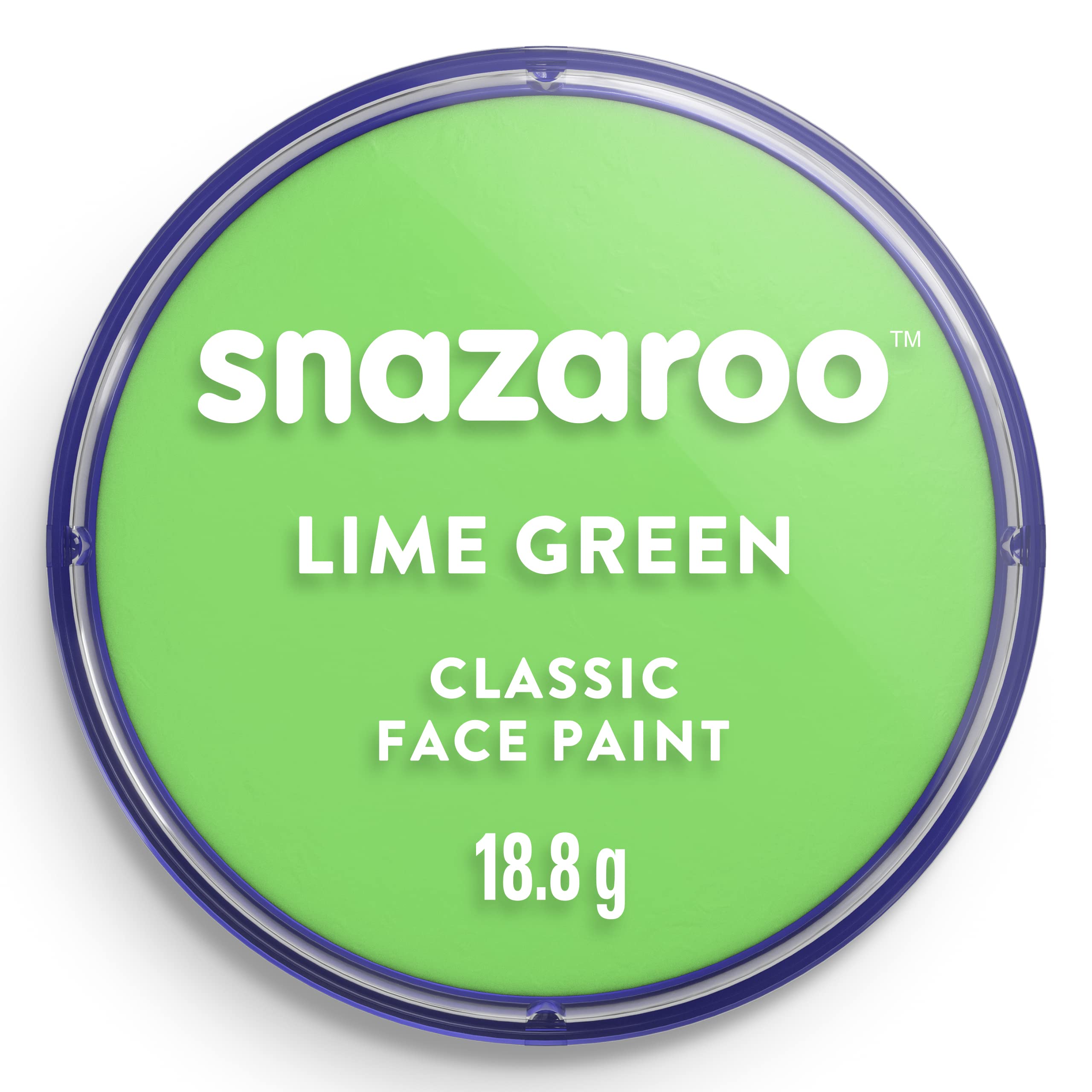 Snazaroo 1118433 Lime Green Classic Body Paint-1 Pc, 18.8 g (Pack of 1)