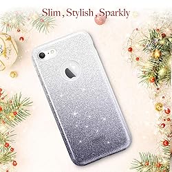 ESR iPhone 7 Case,Glitter Sparkle Bling Case [Three