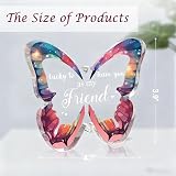Welsky Butterfly Acrylic Plaque Gift for Women Best Friend Anniversary view 3