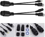 Yctze 12V PoE Adapter Passive Power over Ethernet Black view 6