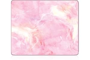 WECOOL Pink Mouse Pad Small 8.3 x 10.2in, Bright & Beautiful Colors, Premium Attractive Desktop Pink Mousepad, Soft Touch & Comfortable Support & Smooth Surface Gaming Mouse Pad