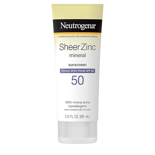 NEUTROGENA SHEER ZINC OXIDE DRY-TOUCH SUNSCREEN LOTION WITH...