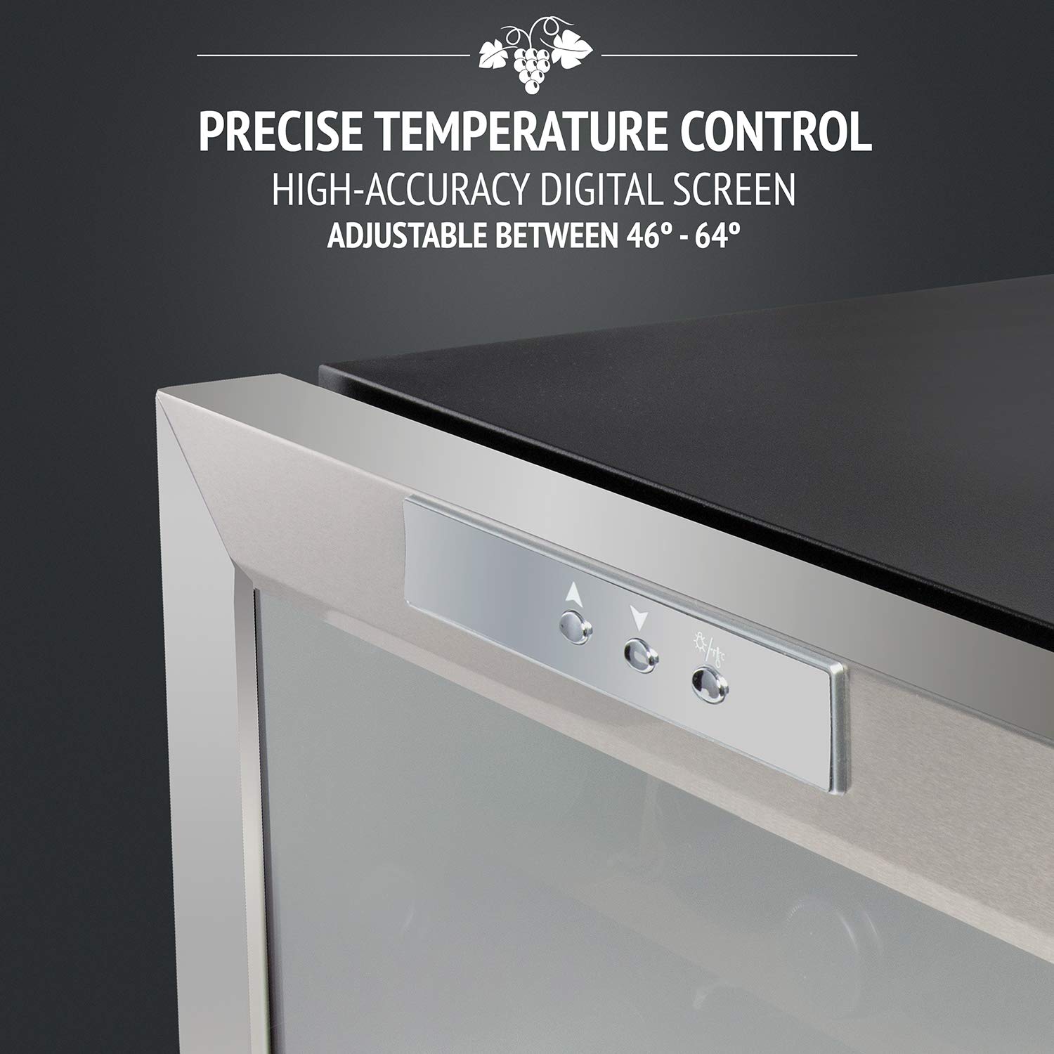 Freestanding Refrigerator Quiet Operation Fridge Ivation Premium