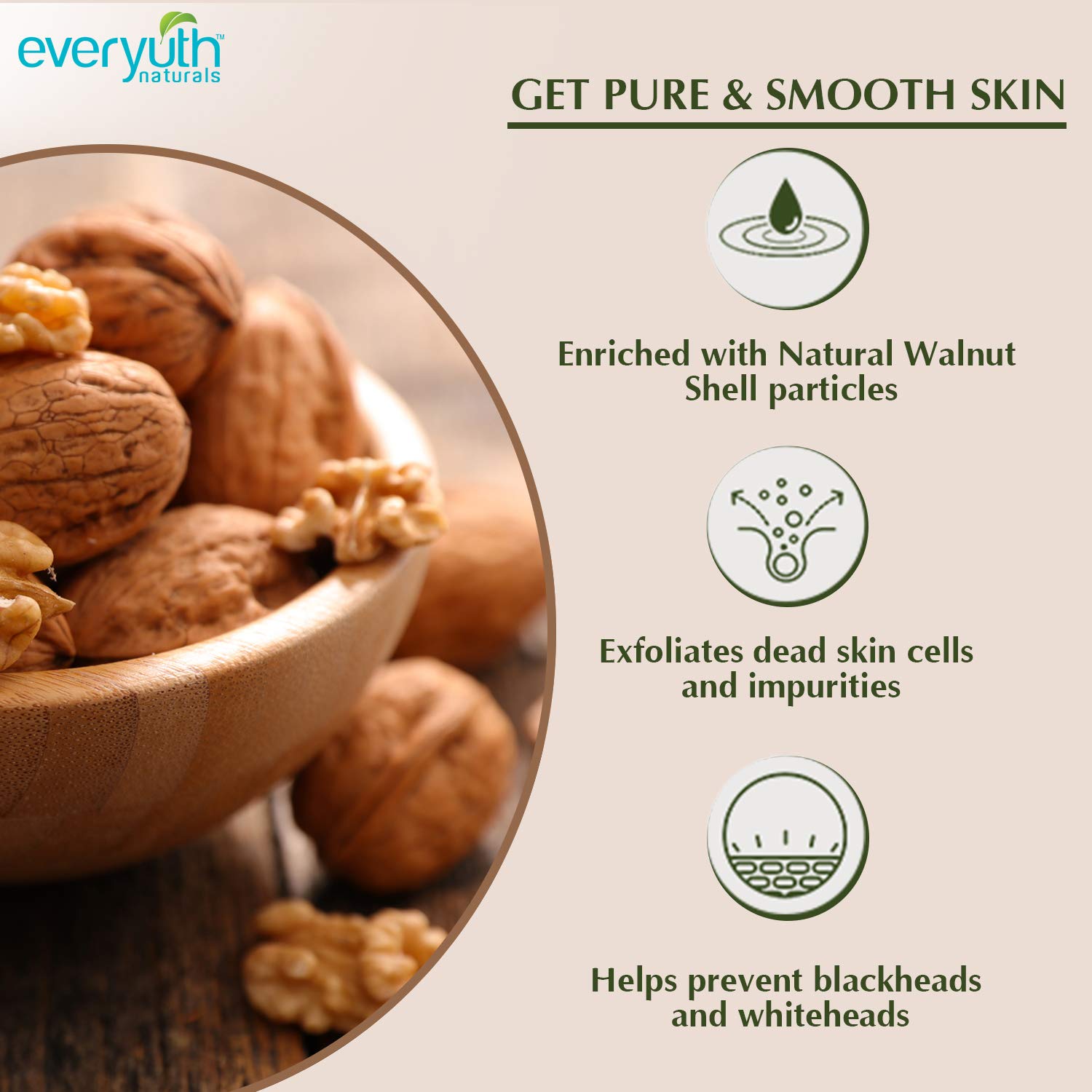everyuth walnut scrub face wash