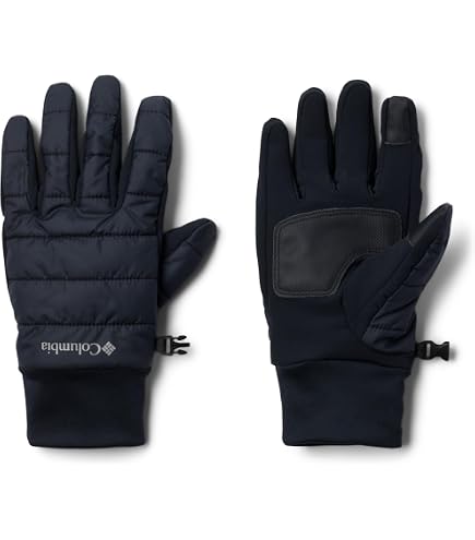 Columbia Men's Ascender III Softshell Glove, Black, Small at Amazon Men's Clothing store