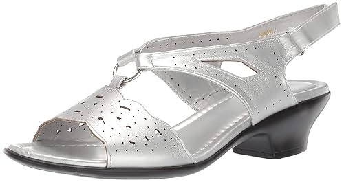 easy street silver dress shoes