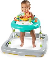 Bright Starts Zig Zag Zebra Baby Walker with Steering Wheel Lights Songs view 2