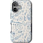 Casely iPhone 17 Case | Amalfi Aperitivo | Dolce Vita | Bold Protective Design | Compatible with MagSafe
