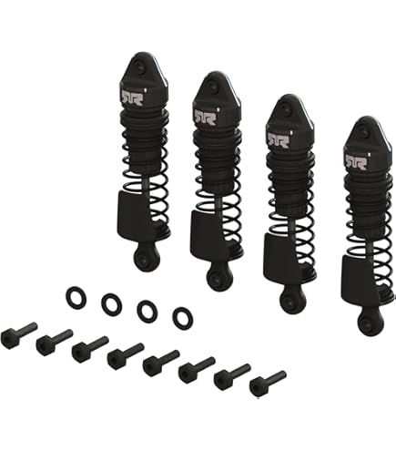 Amazon.com: ARRMA Aluminum Shock Set, 58mm Length, 300cSt Oil