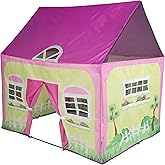 Pacific Play Tents 60601 Kids Cottage Play House, Play Tent for Indoor / Outdoor Play - 50" x 40" x 50"