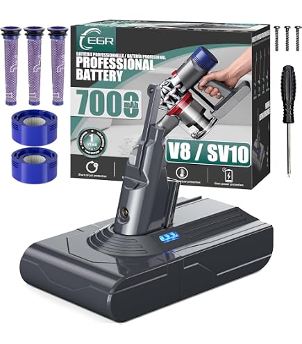 Amazon.com - Dyson V8 Absolute Cordless Vacuum Cleaner, HEPA