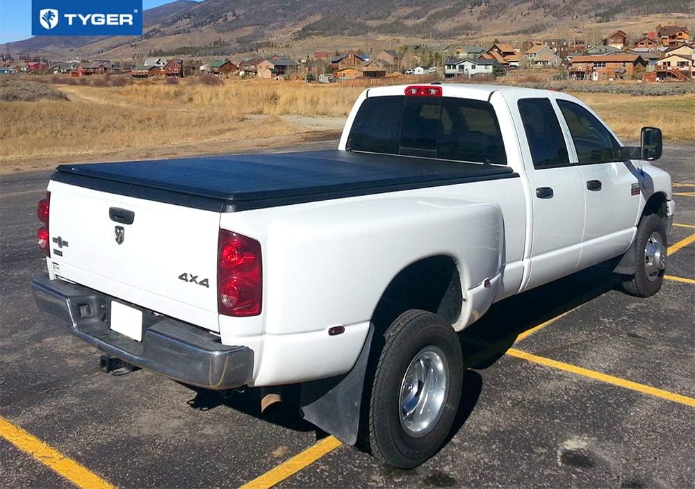 Amazon Com Tyger Auto Tg Bc3d1012 T3 Soft Tri Fold Tonneau Cover Compatible With 2002 2018 Ram 1500 2003 2020 2500 3500 2019 2020 Classic 8 Bed Without Rambox Or Utility Rails Truck Box Automotive